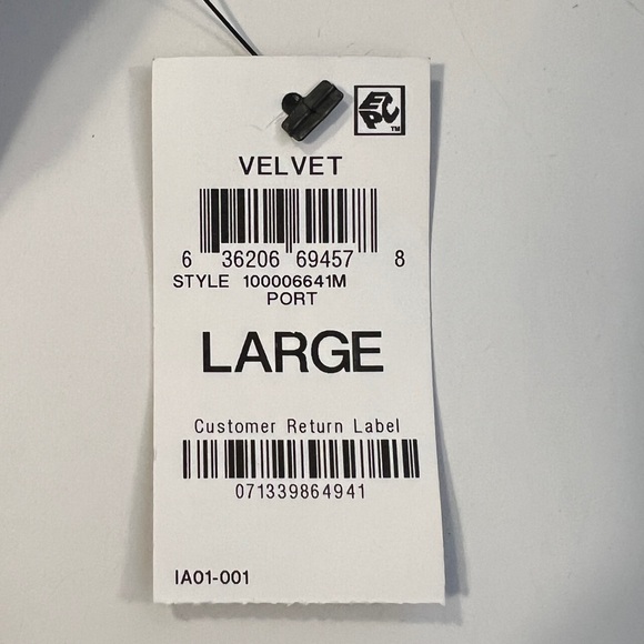 INC International Concepts Women’s Size Large Port Velvet Single Button Blazer - Picture 11 of 12